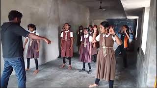 Bonalu dance practice session by 8th class [upl. by Macgregor]