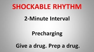 ACLS Shockable Rhythm Protocol 3 concepts [upl. by Nnaeirelav]