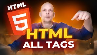 LEARN ALL HTML TAGS IN ONE VIDEO A Comprehensive Guide for Beginners [upl. by Zeralda]