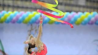 Arina Averina Ribbon 2013  Music Exact Version [upl. by Ihsorih]