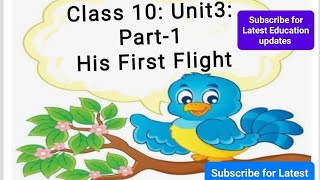 APCBSENCERT His First Flight Part1 Simple Explanation PPT for better Understanding ncert cbse [upl. by Gausman]