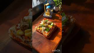 food pizza sandwich easyrecipe [upl. by Odrautse285]