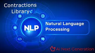 Contractions Library to Expand Words in Natural Language processing [upl. by Neeoma690]