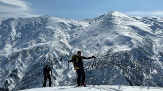 ザ・山スキー！裏巻機と大兜山230301 [upl. by Swehttam]