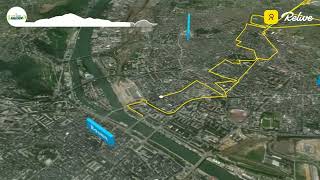 Parcours semimarathon 2023 [upl. by Mchugh]