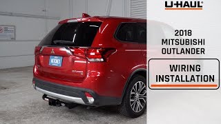 2018 Mitsubishi Outlander Wiring Harness Installation [upl. by Htaras986]