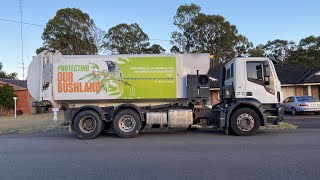 Cessnock Garbage Truck 49 The Stralias [upl. by Yddub]