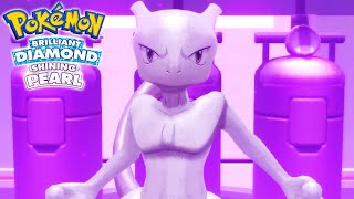 How to Catch Mewtwo in Pokemon Brilliant Diamond amp Shining Pearl 4K60FPS [upl. by Landis]