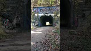 Tge Moonville Tunnel abandonedplaces haunted creepy [upl. by Saltzman557]