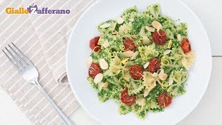 Pasta al pesto di rucola e limone con pomodorini confit [upl. by Neve937]