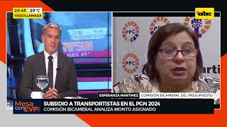 Subsidio a transportistas en el PGN 2024 [upl. by Keary]