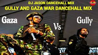 THROWBACK DANCEHALL MIXGULLY VS GAZA CLASHVYBZ KARTEL WAR MAVADO FREEDOM STREET [upl. by Danika23]