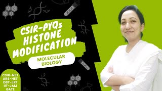 Histone Modification CSIRNET PYQs  Genome Organization  Molecular Biology [upl. by Ynnij]