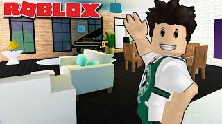 RICHYS APARTMENT TOUR  Amberry Coffee ☕  Bloxburg [upl. by Linoel]