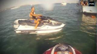 Jetski  argentario Italy  GoproHD [upl. by Adnuahsar]