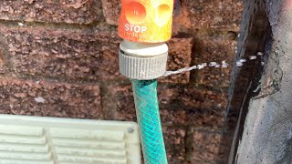 Simple fix  garden hose pipe tap connector repair [upl. by Airal]