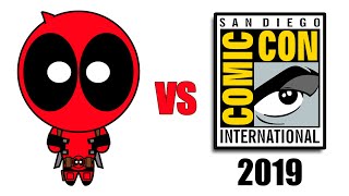 Deadpool vs San Diego ComicCon SDCC 2019 [upl. by Derriey663]