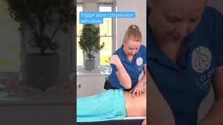 Trigger Point Compression with Elbow  sportsmassage [upl. by Colligan]