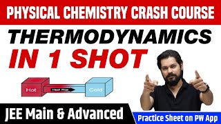 THERMODYNAMICS in One Shot  All Concepts Tricks amp PYQs  Class 11  JEE Main amp Advanced [upl. by Aisyle850]