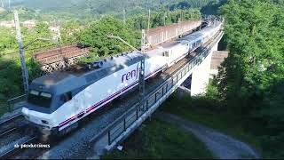 TRAINSPOTTING VOL 5588 Trenes Renfe desde el Aire UHD 4K [upl. by Thatcher]