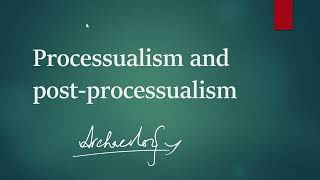 Processualism and Postprocessualism  Simple Explanation [upl. by Ahsiuqal68]