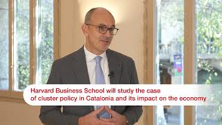 Christian Ketels Harvard Business School “Catalonia is an example of successful cluster policy” [upl. by Larimore159]