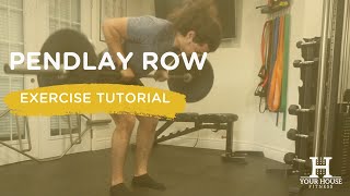 How to Do the Pendlay Row [upl. by Eerbua]