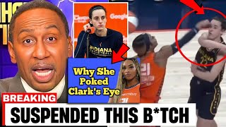 🚨Dijonai Carrington Reveals Surprising Truth About Caitlin Clarks Intense Eye Poke Incident [upl. by Gnav]