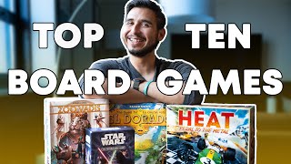 My Top 10 BEST Board Games of ALL TIME [upl. by Finstad793]