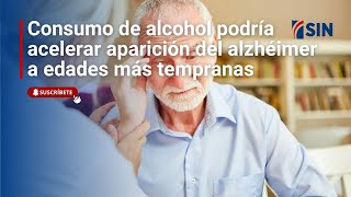 Consumo de alcohol podría acelerar aparición del alzhéimer a edades más tempranas según estudio [upl. by Slayton]