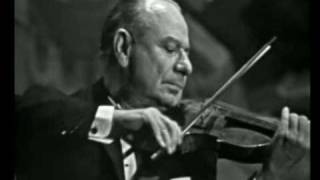 Zino Francescatti Mozart Violin Concerto No4 K218 Mov2 [upl. by Ydualc]