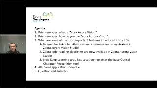 Zebra DevTalk  Whats new in Zebra Aurora Vision Studio 53 [upl. by Cleo924]