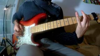 Reckoning Day  Megadeth  Tutorial Main Riffs With Tabs  lesson  Eb Tuning [upl. by Goggin]