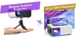 🏕️ Outdoor Projector Showdown Which One is Best 🎥 [upl. by Reifnnej5]