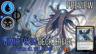 Preview Deck Check  Dimir Toxic Proliferate Block Deck  Phyrexia All Will Be One  MTG Arena [upl. by Brady]