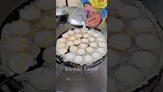 Amazing Khanom Krok  Thai Street Food shorts [upl. by Nagey943]