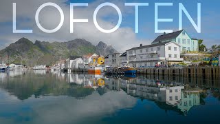 Lofoten Islands  Svolvær  Henningsvær  Haukland beach  4K [upl. by Ybba317]