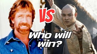 Jet Li vs Chuck Norris  The Ultimate Showdown [upl. by Ennaj]