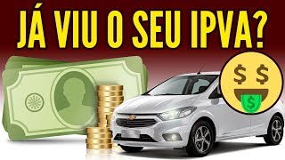 DESCUBRA O MENOR IPVA do BRASIL [upl. by Anilev]