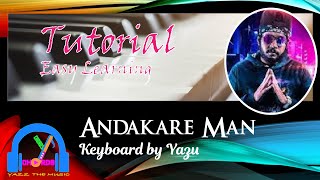 Andakare Man  අන්ධකාරේ මං   Dilo  SLOW Tutorial [upl. by Claudius]