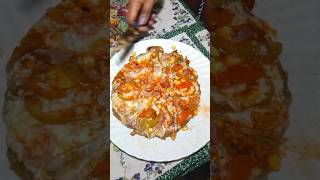 Home made Pizza without Oven 😋 shorts viral [upl. by Yeroc776]