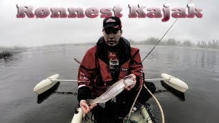 Rønnest kajak Elmotor og fisk  Danish [upl. by Haik]