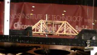 2009 Regional Bridge Contest at IIT 82Kg Top Mass [upl. by Steffi]