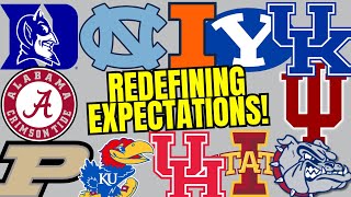 Redefining Expectations For Our Favorite College Basketball Teams [upl. by Notyalc]