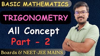 Basic maths class 11 physics  trigonometry Part 2 NEET physics 2025Neet IITJEE rakeshtembhare [upl. by Tayler]