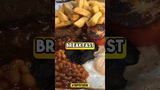 American Eats a Full English Breakfast for the First Time fullenglishbreakfast fullenglish [upl. by Enayd]