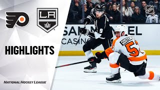 NHL Highlights  Flyers  Kings 123119 [upl. by Tisbee137]