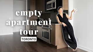 MINIMALIST APARTMENT TOUR  Empty Toronto Apartment Tour [upl. by Jacquetta673]