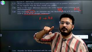 How would you react to the statement that the electronegativity of N on pauling scale is 30 in all [upl. by Tarton584]