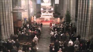 Messe de la Trinité  Gloria avec paroleswith lyrics 11 janvier 2015 [upl. by Aikimat]